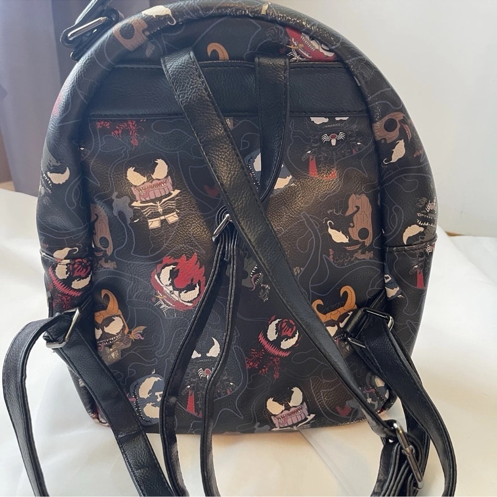 Marvel Venom Backpack Loungefly Funko Pop Captain America Iron Man Loki Thanos - Picture 6 of 9